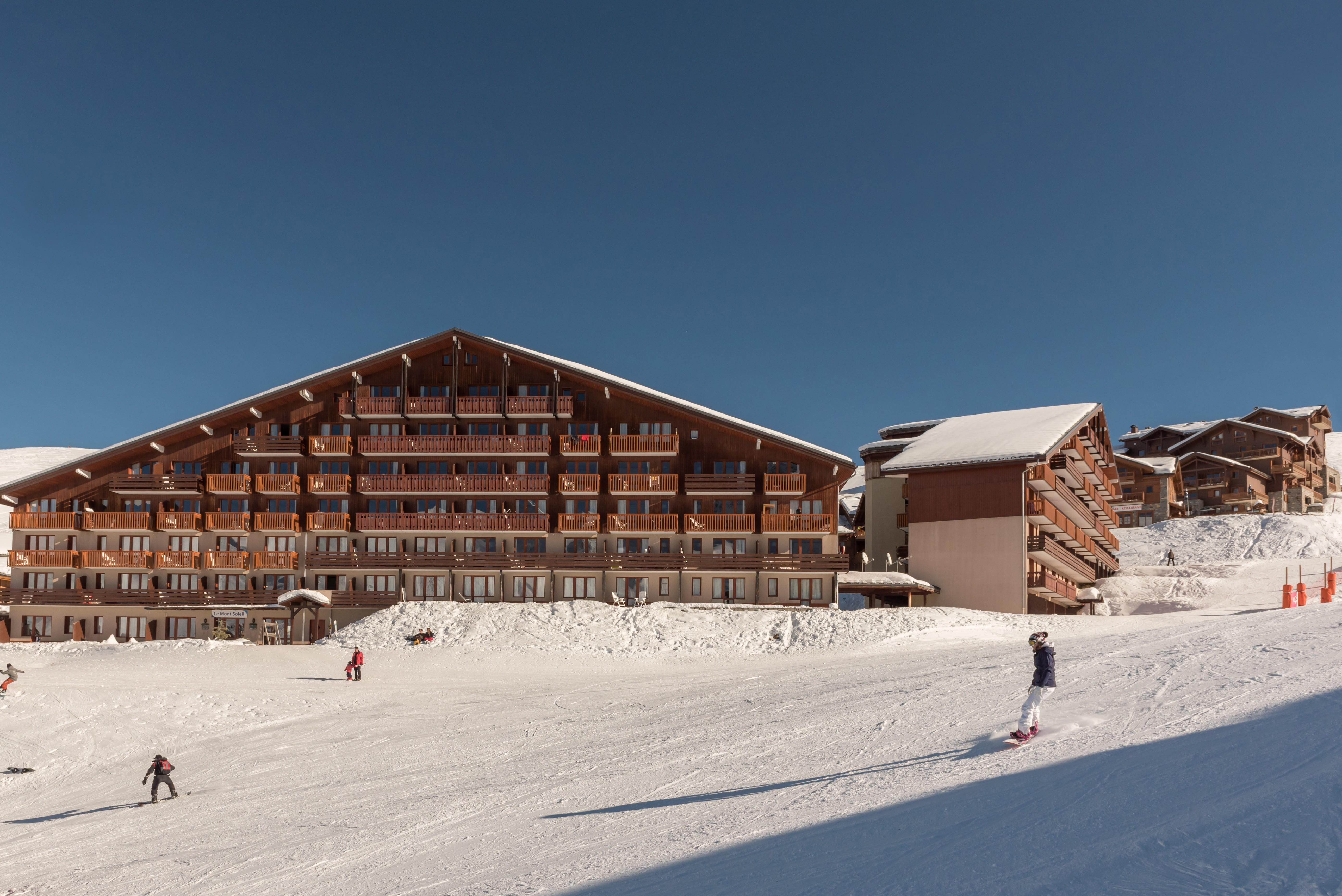 Residence Pierre & Vacances Le Mont Soleil La Plagne Exteriör bild