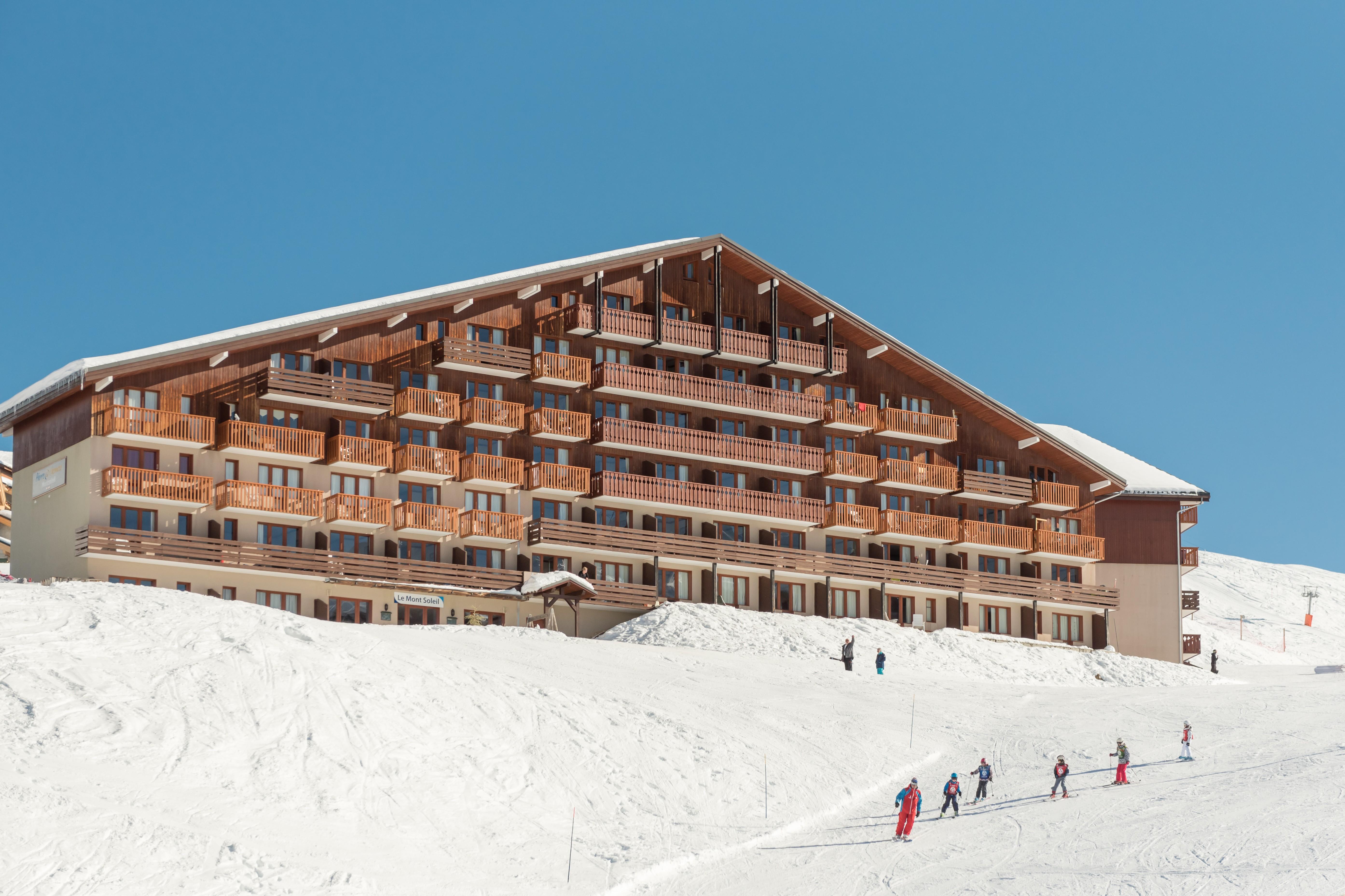 Residence Pierre & Vacances Le Mont Soleil La Plagne Exteriör bild